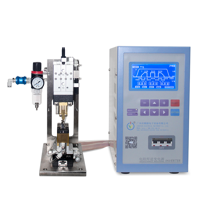 小型壓方焊接機(jī) - 精密點(diǎn)焊機(jī) - 1 PT100鉑熱電阻焊接設(shè)備