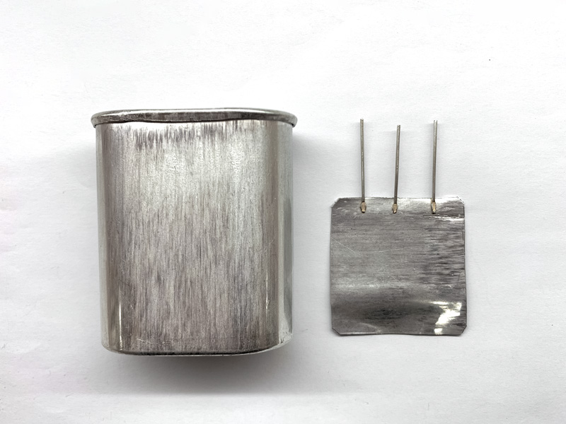 JYHP-20氣缸驅(qū)動彈簧加壓電阻點焊機頭 - 彈簧加壓點焊機頭 - 3 不銹鋼片和鍍鎳銅引腳焊接